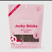 Boccie’s Jerky Stick Beef Grazers Dog Treats 4oz