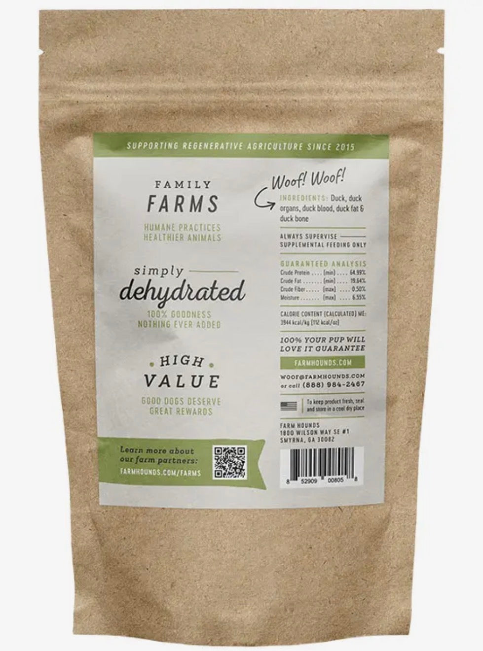 All-Natural Duck Strips Dog Treats