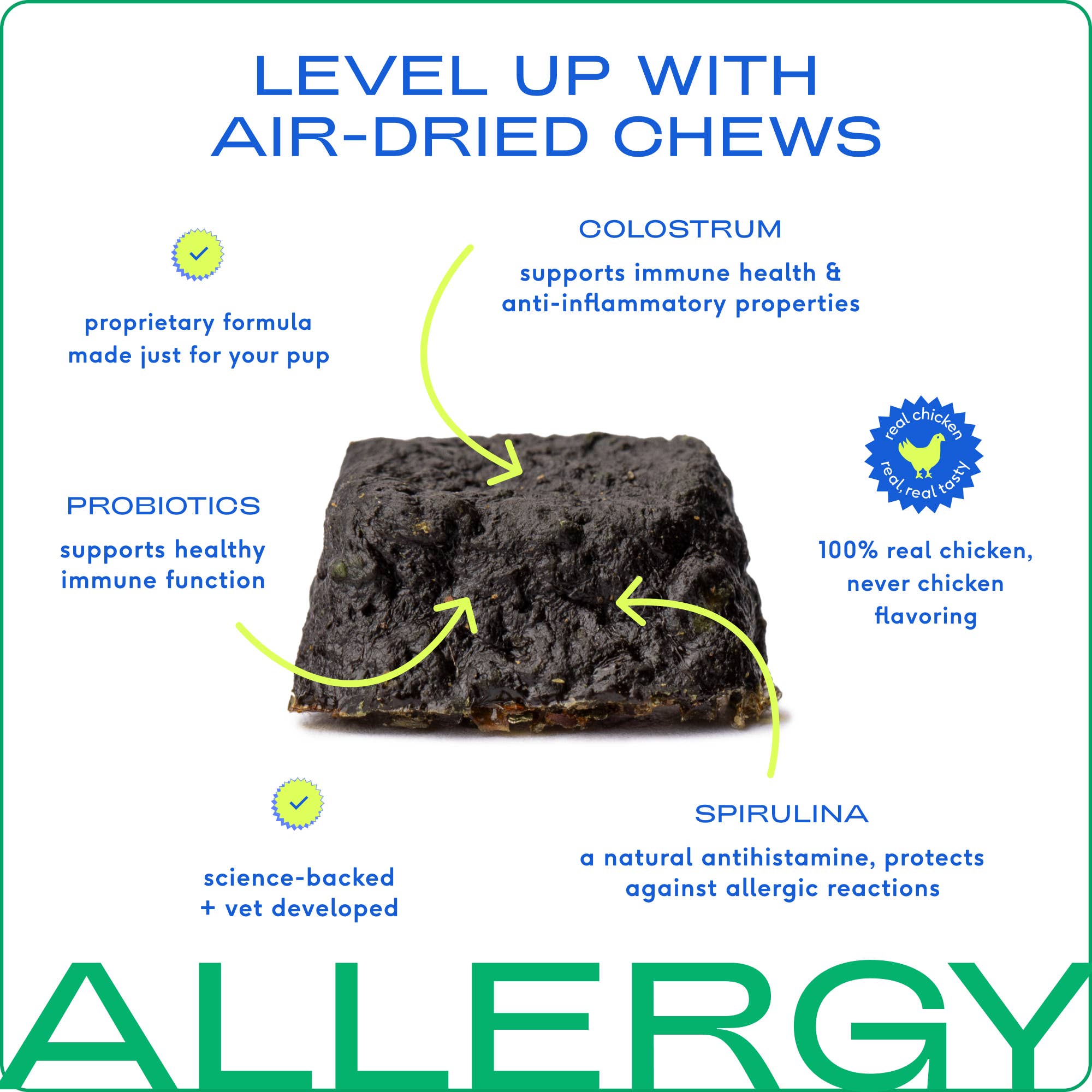 Allergy & Immune Chews, an Allergy & Itch Relief Supplement : 30 chews