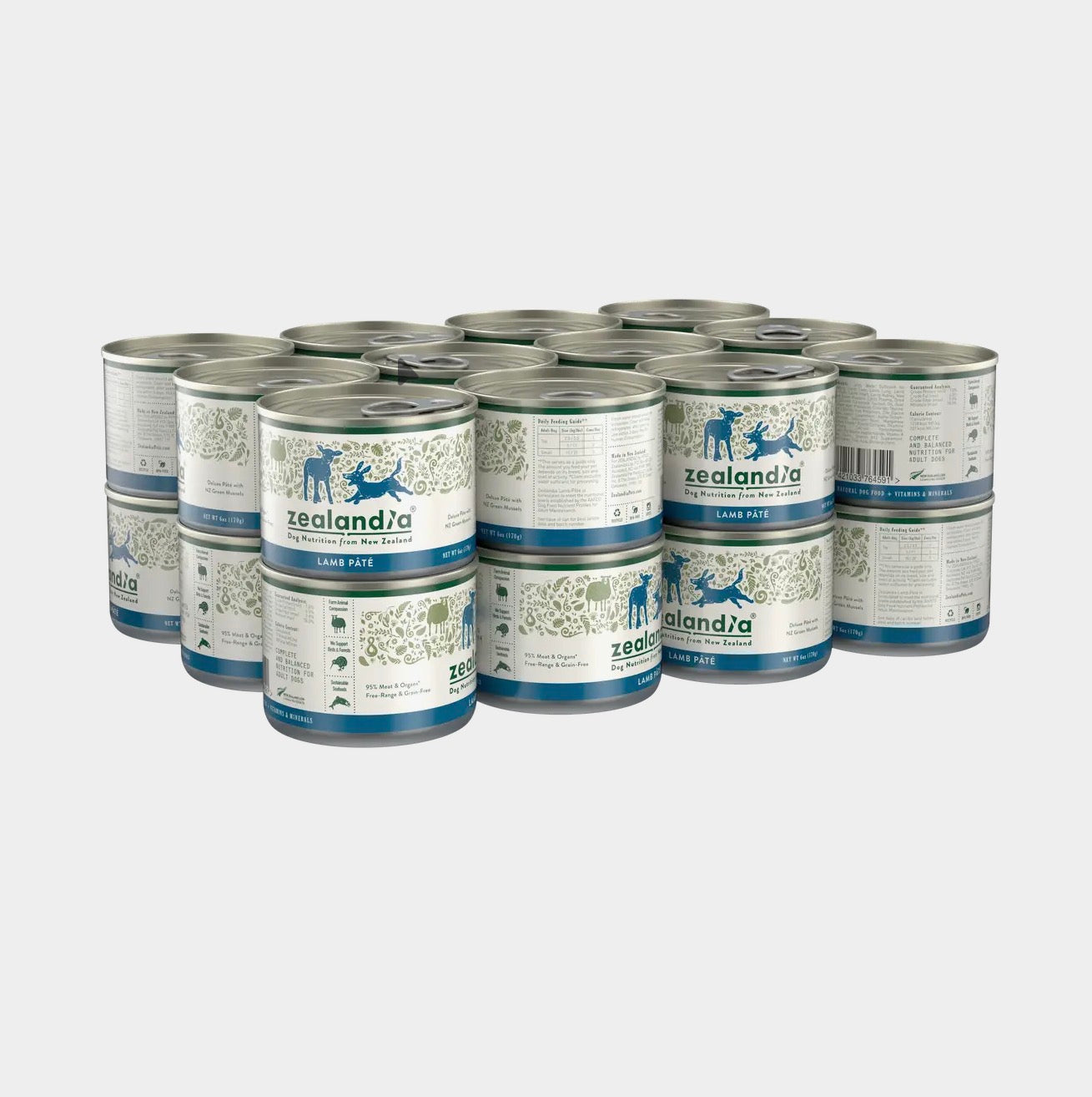 Zealandia Lamb Pâté Wet Dog Food – 6 oz