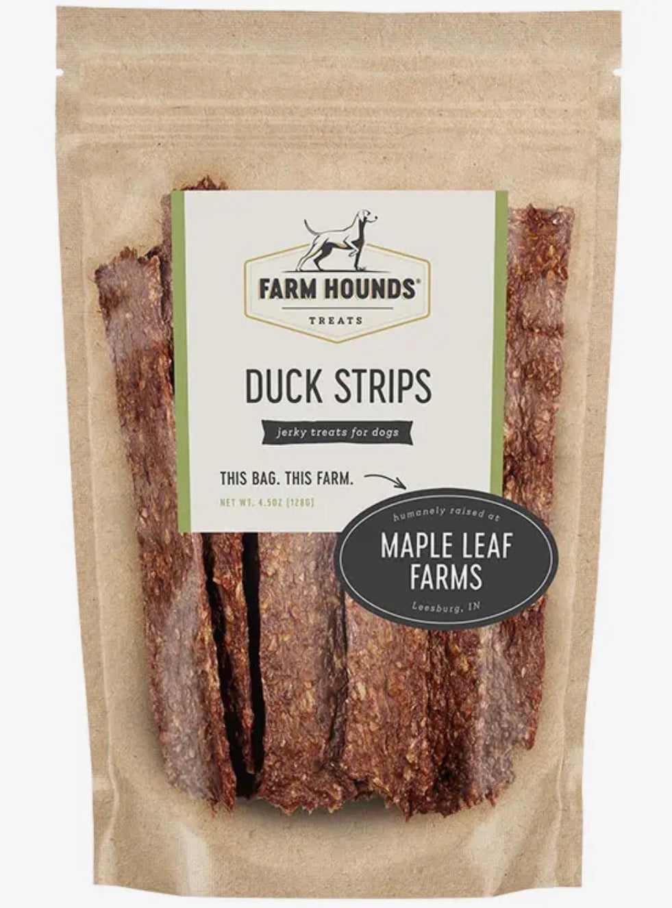 All-Natural Duck Strips Dog Treats