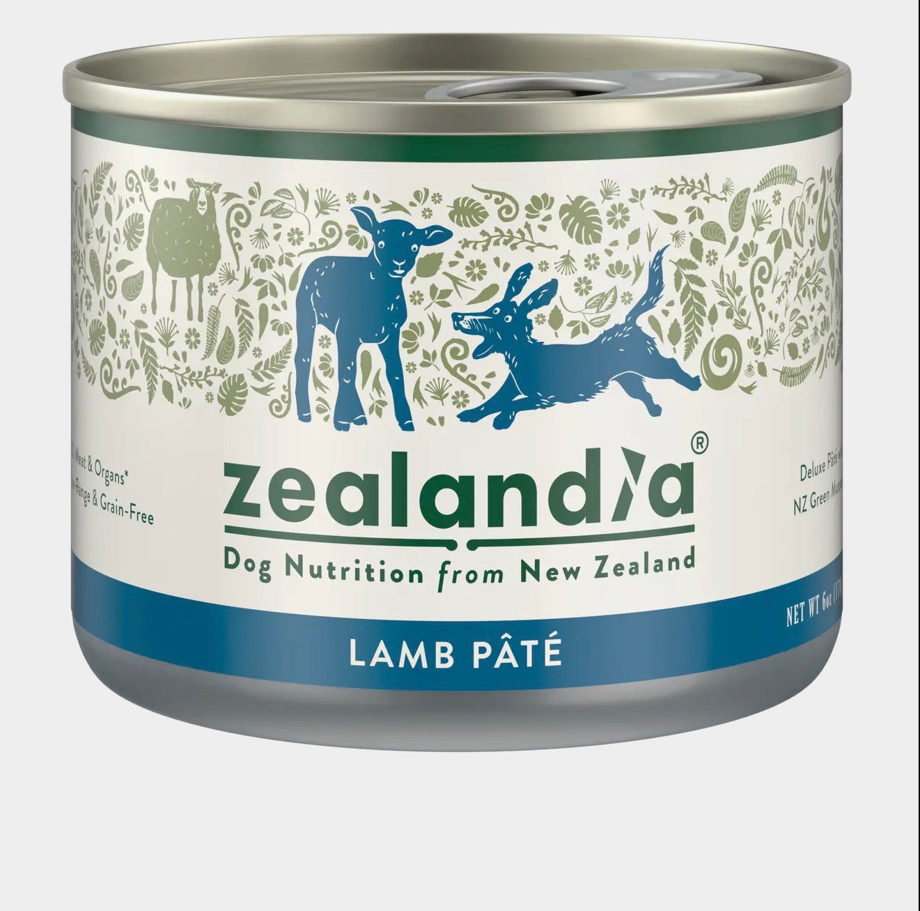 Zealandia Lamb Pâté Wet Dog Food – 6 oz