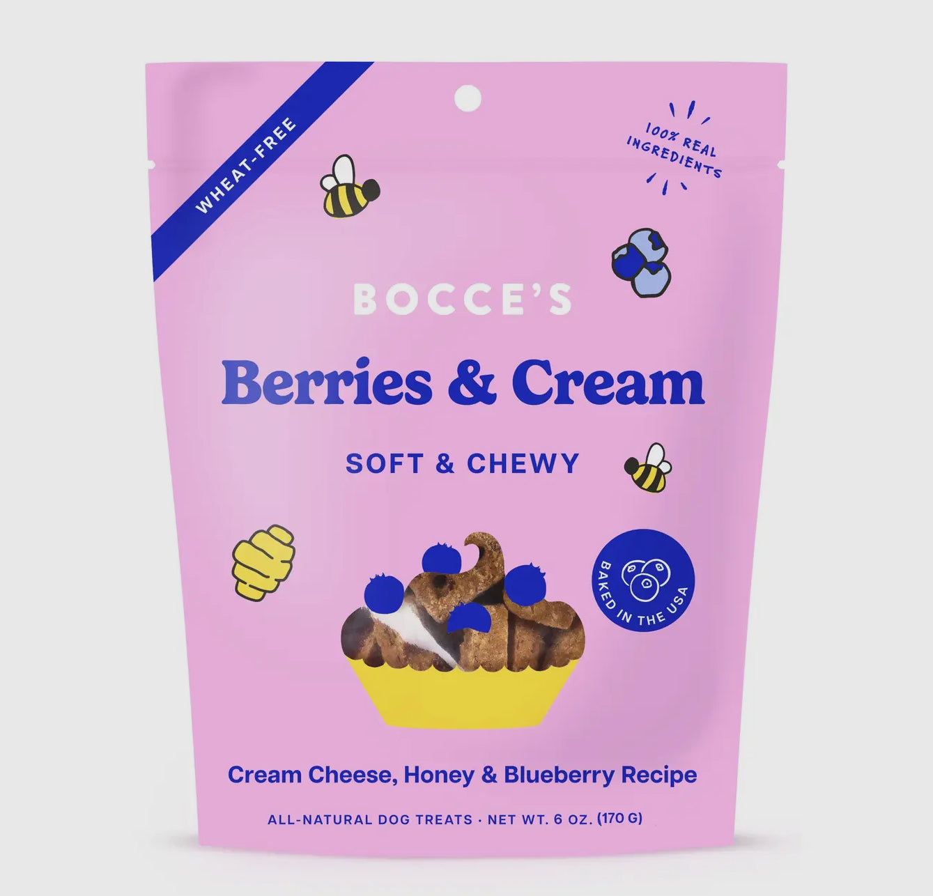 Berries & Cream Natural Dog Treats