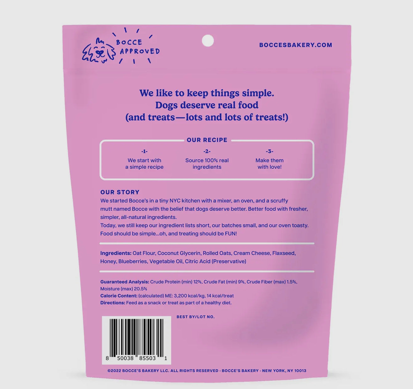 Berries & Cream Natural Dog Treats
