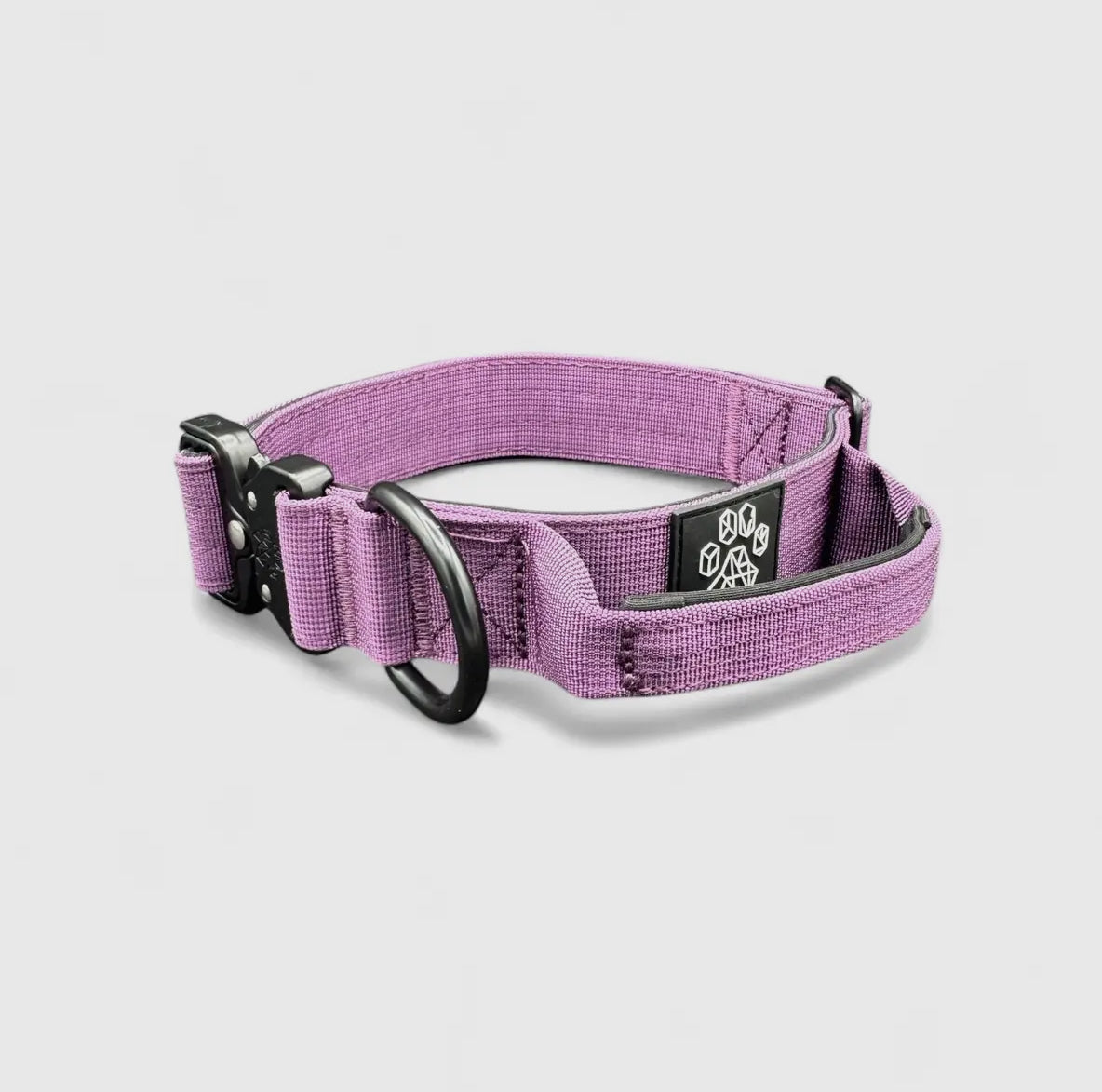 Purple Tactical Dog Collar