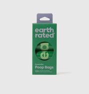Earth Rated Lavender Poop Bags 120ct On 8 Refill Rolls