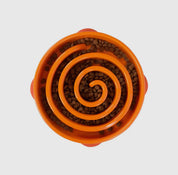 Orange Slow Bowl Feeder