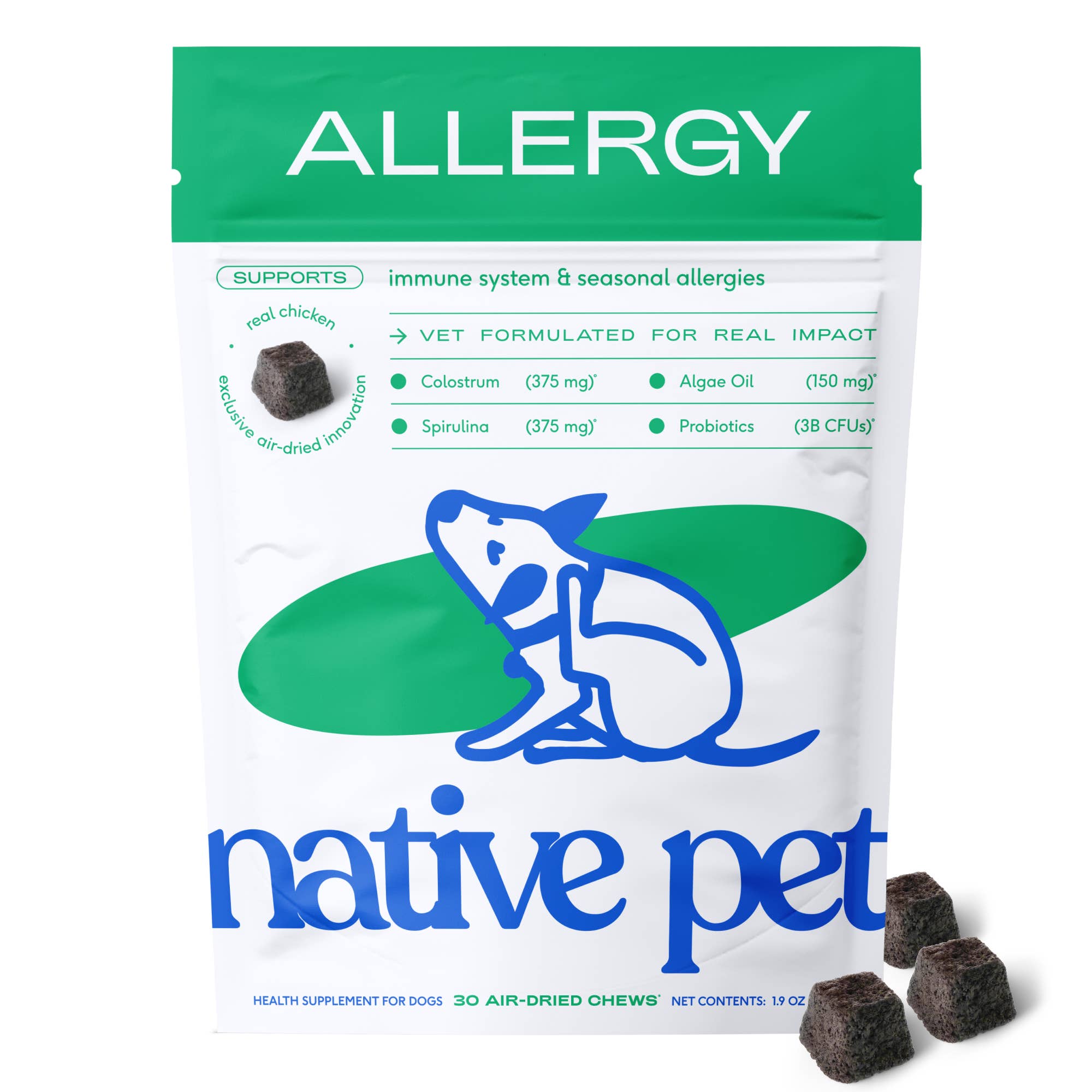 Allergy & Immune Chews, an Allergy & Itch Relief Supplement : 30 chews