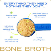 Organic Turkey Bone Broth Powder, Grain-Free Food Topper