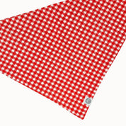 Gracie Dog Bandana | Red Gingham Picnic Pet Accessory: Red / M